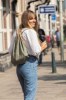 Sac à dos cordelettes en coton recyclé 145 gr Impact AWARE™
