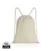 Sac à dos cordelettes en coton recyclé 145 gr Impact AWARE™