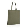Sac tote en coton recyclé avec soufflet Impact AWARE™