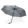 Mini parapluie 20.5 rPET 190T poignée bambou Impact AWARE