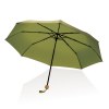 Mini parapluie 20.5 rPET 190T poignée bambou Impact AWARE