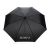 Mini parapluie 20.5 rPET 190T poignée bambou Impact AWARE