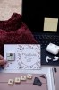 Carte de voeux 100 % personnalisable 1 carré de chocolat - Le Petit Carré de Chocolat®