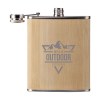 Hipflask Bamboo 200 ml gourde