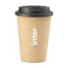 Tasse à café réutilisable à double paroi, avec fermeture à vis et ouverture à clic