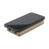 Puissante batterie externe, de haute capacité et chargeur en bambou naturel certifié FSC 100%, avec une batterie lithium-polymère intégrée (8000 mAh)