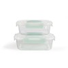 Set de 2 boites sous vide