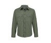 Chemise manches longues en polyester recyclé
