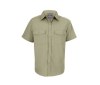 Chemise manches courtes en polyester recyclé