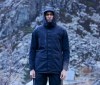 Longue parka imperméable