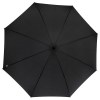 Parapluie Fontana de 23" à ouverture automatique avec aspect carbone et poignée courbe