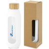Bouteille Tidan de 600 ml en verre borosilicate avec grip en silicone