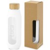 Bouteille Tidan de 600 ml en verre borosilicate avec grip en silicone