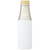 Bouteille Hulan de 540 ml en acier inoxydable avec  cuivre et isolation par le vide avec couvercle en bambou