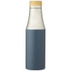 Bouteille Hulan de 540 ml en acier inoxydable avec  cuivre et isolation par le vide avec couvercle en bambou