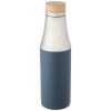 Bouteille Hulan de 540 ml en acier inoxydable avec  cuivre et isolation par le vide avec couvercle en bambou