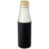 Bouteille Hulan de 540 ml en acier inoxydable avec  cuivre et isolation par le vide avec couvercle en bambou