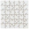 Puzzle français CARRÉ en bois 16 pièces