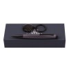 Parure Chronobike Noir (stylo bille & porte-clefs)