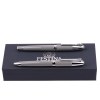 Parure Classicals Chrome Gris (stylo bille & stylo plume)