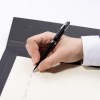 Stylo bille Classicals Chrome Noir