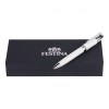 Stylo bille Classicals Chrome Blanc