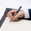 Stylo plume Prestige Chrome Noir