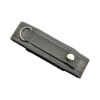 Etui de ceinture en nylon pour couteau 'Slim', gris chiné