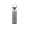 Bouteille isotherme 'Arima', noire, bouchon bambou, 500ml
