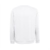 THC COLOMBO WH. Sweat-shirt (unisexe) en éponge italienne sans carte. Couleur blanche
