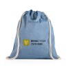 RISSANI. Sac à dos en coton recyclé (140 g/m²)