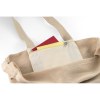 PADOVA. Sac à dos en juco (275 g/m²) 100% coton (120 g/m²) avec poche intérieure