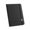 EMERGE FOLDER II. Porte documents A4 en 300D 100% rPET avec fermeture élastique