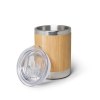 LYCKA. Tasse 350mL en bambou et acier inox