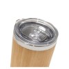 LYCKA. Tasse 350mL en bambou et acier inox