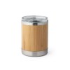 LYCKA. Tasse 350mL en bambou et acier inox