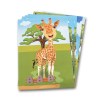 MADAGASCAR. Jeu d'autocollants avec six feuilles