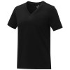 T-shirt Somoto manches courtes col V femme