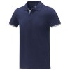 Polo Morgan manches courtes deux tons homme