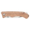 Couteau de poche en bois Dave avec clip de ceinture