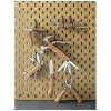 Couteau de poche en bois Dave avec clip de ceinture