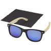 Lunettes de soleil polarisées miroir Taiy&#333; en rPET/bambou dans coffret cadeau