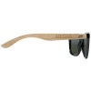 Lunettes de soleil polarisées miroir Hiru en rPET/bois dans coffret cadeau