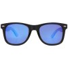 Lunettes de soleil polarisées miroir Hiru en rPET/bois dans coffret cadeau