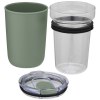 Gobelet en verre Bello de 420 ml avec paroi extérieure en plastique recyclé
