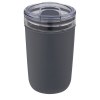 Gobelet en verre Bello de 420 ml avec paroi extérieure en plastique recyclé
