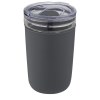 Gobelet en verre Bello de 420 ml avec paroi extérieure en plastique recyclé