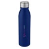 Bouteille de sport Harper 700 ml en acier inoxydable avec boucle métallique