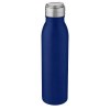 Bouteille de sport Harper 700 ml en acier inoxydable avec boucle métallique