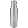 Bouteille de sport Harper 700 ml en acier inoxydable avec boucle métallique